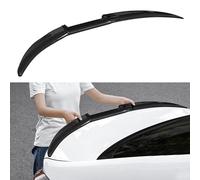 GODSLLY Compatibel Met Peugeot 508L NE 2020 2021 2022 2023+, Alerón Trasero Coche Sedan Alerones Spoiler de Techo Trasero ala del Techo Coche Tuning Accesorios,A Glossy Black