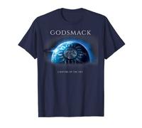 Godsmack - Lighting Up The Sky Navy Camiseta