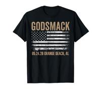 Godsmack The Rise of Rock 2026 Orange Beach Camiseta
