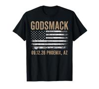 Godsmack The Rise of Rock 2026 Phoenix Camiseta