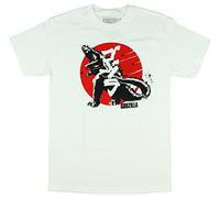 Godzilla - Camiseta - Manga corta - Hombre Blanco blanco XX-Large