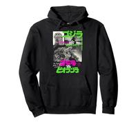 Godzilla Collage Neon Accents Godzilla vs Biollante Movie Sudadera con Capucha