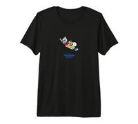 Godzilla contraataca Camiseta Premium