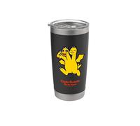 Godzilla Contraataca Chibi Gidra Vaso térmico de acero inoxidable de doble pared