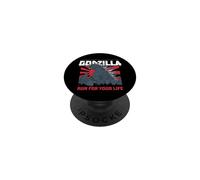 Godzilla - Corre por tu Vida, Gris PopSockets PopGrip Adhesivo
