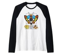 Godzilla Cute Chibi Mothra and Monster Friends Kaiju Movie Camiseta Manga Raglan