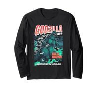 Godzilla Destroyer of Worlds Comic Book Illustration Movie Manga Larga