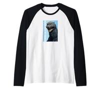 Godzilla Final Wars (2004) Camiseta Manga Raglan