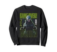 Godzilla Game Over Kanji Vintage Japanese Monster Movie Sudadera