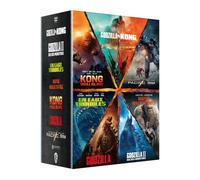 Godzilla + Godzilla : Roi des monstres + Kong : Skull Island + Godzilla vs Kong + Rampage - Hors de contrôle + En eaux troubles + Pacific Rim [Francia] [DVD]