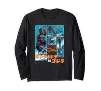 Godzilla Invasion of Astro Monster UFO Kanji Kaiju Movie Manga Larga