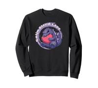 Godzilla Kaiju Sized Love Cute Cuddly Heart Valentine's Day Sudadera