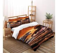 Godzilla King Kong Funda Nórdica Algodon 3 Piezas 3D Impresa Animal Themes Wildlife con Funda Almohada Double（200x200cm） 100% Microfibra Juego De Cama para para Niñosy Hombres
