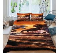 Godzilla King Kong Funda Nordica Algodon 3 Piezas con Impresión En 3D Animal Themes Wildlife con Funda Almohada King（220x240cm） Microfibra Juego De Cama para para Adultos Y Niñas
