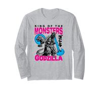 Godzilla King of The Monsters Bright Color Collage Movie Manga Larga