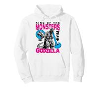 Godzilla King of The Monsters Bright Color Collage Movie Sudadera con Capucha