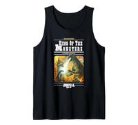 Godzilla King of The Monsters RPG Handbook Cover Movie Camiseta sin Mangas