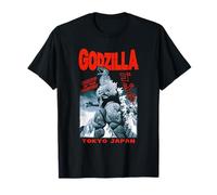Godzilla King of The Monsters Tokyo Japan Red Text Movie Camiseta