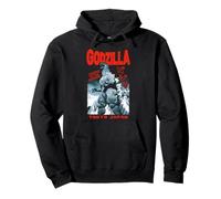 Godzilla King of The Monsters Tokyo Japan Red Text Movie Sudadera con Capucha