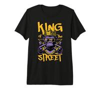 Godzilla - King of The Streets Camiseta Premium