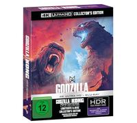 Godzilla Kong Monsterverse 5-Film Collection (4K Ultra HD) (+ Bonus-Blu-ray) [Blu-ray]