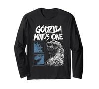 Godzilla Minus One Minimalist Monster Collage Movie Poster Manga Larga