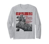 Godzilla Minus One Newsprint Movie Poster Kaiju Movie Manga Larga