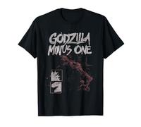 Godzilla Minus One Two Tone Monster Collage Movie Camiseta