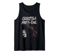 Godzilla Minus One Two Tone Monster Collage Movie Camiseta sin Mangas