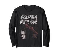 Godzilla Minus One Two Tone Monster Collage Movie Manga Larga