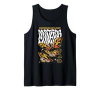 Godzilla Mothra Defender of Light Retro Collage Movie Camiseta sin Mangas
