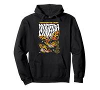 Godzilla Mothra Defender of Light Retro Collage Movie Sudadera con Capucha