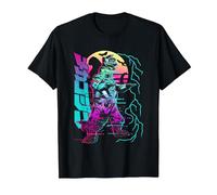 Godzilla Neon Mechagodzilla Movie Camiseta, Hombre, Negro, XXL