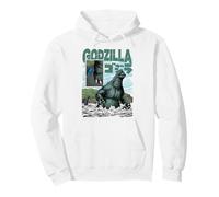 Godzilla Ocean Scene Comic Book Illustration Movie Monster Sudadera con Capucha