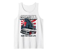 Godzilla - Run For Your Life Car Camiseta sin Mangas