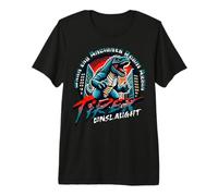 Godzilla - T-Rex When The Ancients Roam Again Camiseta Premium