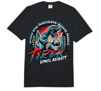 Godzilla - T-Rex When The Ancients Roam Again Comfort Colors Adult Heavyweight T-Shirt