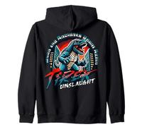 Godzilla - T-Rex When The Ancients Roam Again Sudadera con Capucha