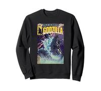 Godzilla Vintage Comic Book Cover King of The Monsters Movie Sudadera