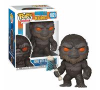 Godzilla Vs Kong - Con Batalla Hacha De 9.5cm Pop Movies Figura Vinilo Funko