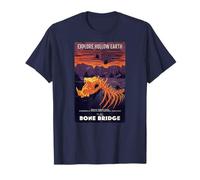 Godzilla x Kong Explore The Bone Bridge Postcard Movie Camiseta