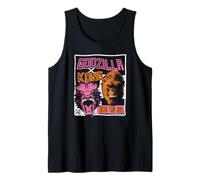 Godzilla x Kong Kings Will Rule Modern Punk Movie Monsters Camiseta sin Mangas
