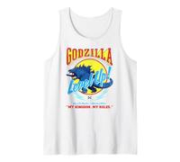 Godzilla x Kong Level Up Retro Video Game Movie Monster Camiseta sin Mangas