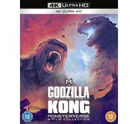 Godzilla X Kong: Monsterverse - 5-film Collection (4K UHD Blu-ray) Dan Stevens