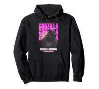 Godzilla X Kong: The New Empire Godzilla Nombre Repetido Sudadera con Capucha