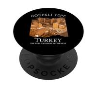 Göbekli Tepe Antiguas ruinas de Anatolia Sitio neolítico Recuerdo PopSockets PopGrip Adhesivo