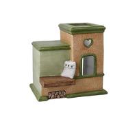 Goebel 11-750-92-1 - Portavelas (Porcelana, 15,5 x 12 x 15,5 cm), diseño de panadería navideña