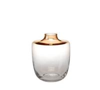 Goebel Accessoires Shiny Sand 23-122-71-1 - Jarrón de Cristal (14,5 x 14,5 x 18,5 cm)