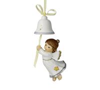 Goebel Adorno Colgante con Sonido de Campanilla Brillante - Ángel de la Guarda Nina & Marco