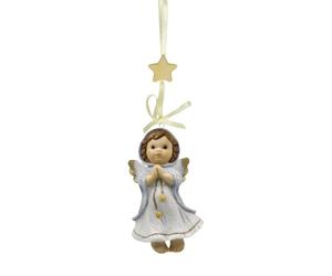 Goebel Adorno Colgante de Estrellas Brillantes - Ángel de la Guarda Nina & Marco